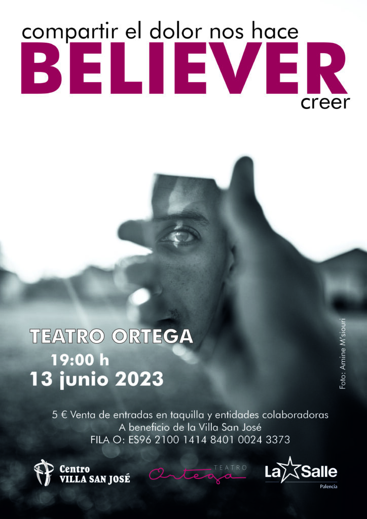 BELIEVER en el Teatro Ortega a beneficio de la Villa San José