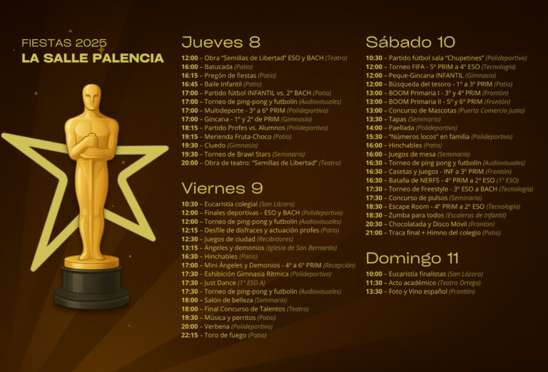 fiestas La Salle Palencia 2025